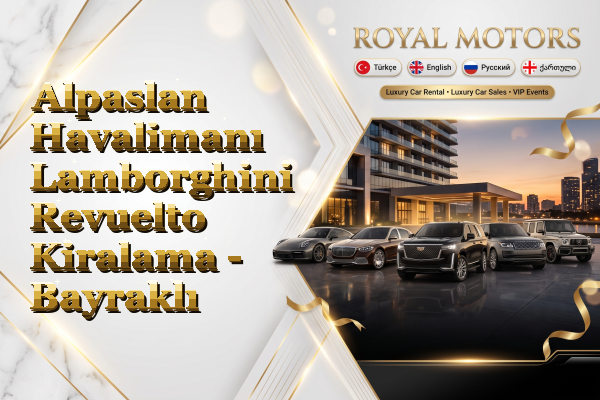 Alpaslan Havalimanı Lamborghini Revuelto Kiralama - Bayraklı