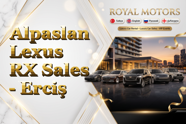 Alpaslan Lexus RX Sales - Erciş