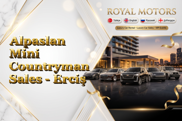 Alpaslan Mini Countryman Sales - Erciş