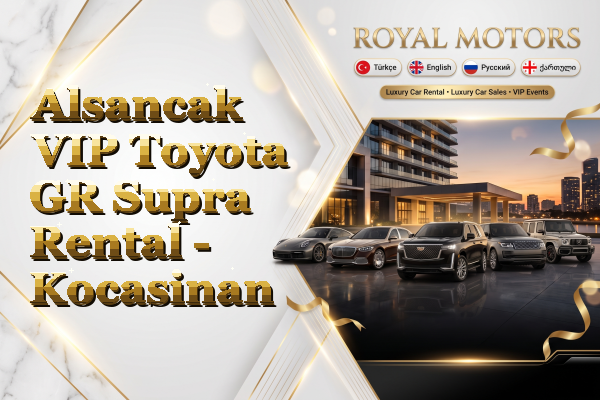 Alsancak VIP Toyota GR Supra Rental - Kocasinan