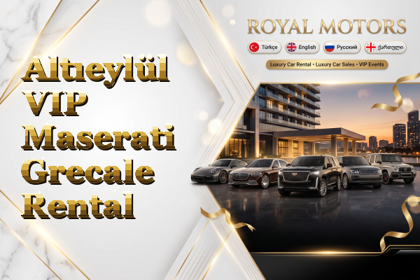 Altıeylül VIP Maserati Grecale Rental