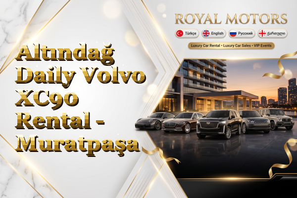 Altındağ Daily Volvo XC90 Rental - Muratpaşa