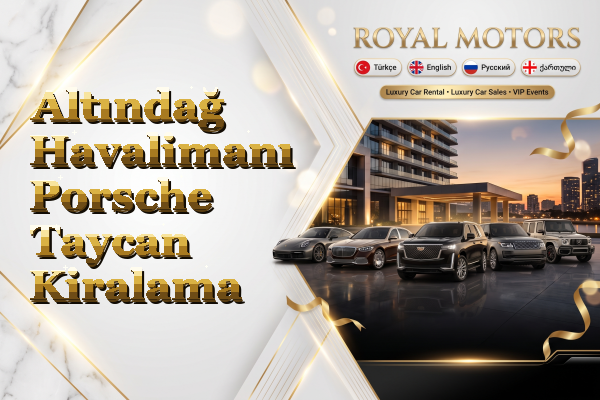 Altındağ Havalimanı Porsche Taycan Kiralama