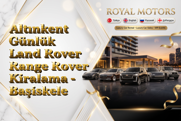 Altınkent Günlük Land Rover Range Rover Kiralama - Başiskele