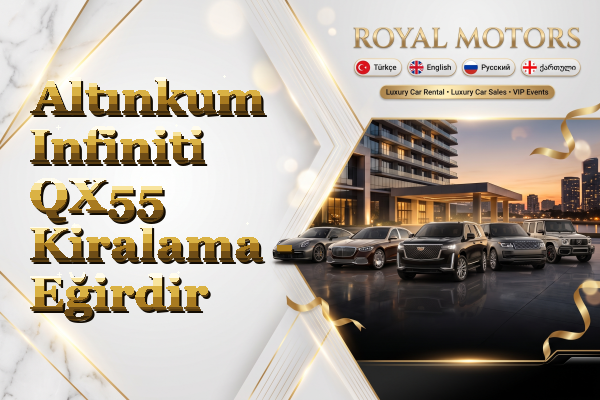 Altınkum Infiniti QX55 Kiralama - Eğirdir