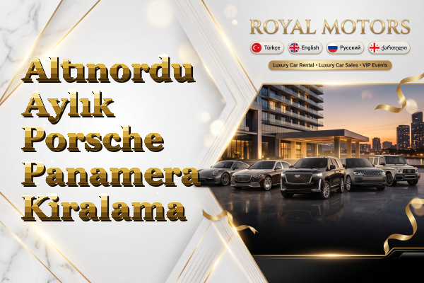 Altınordu Aylık Porsche Panamera Kiralama