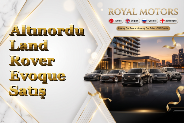 Altınordu Land Rover Evoque Satış