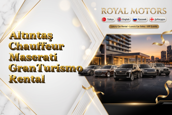 Altıntaş Chauffeur Maserati GranTurismo Rental