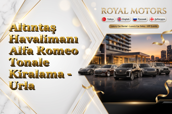 Altıntaş Havalimanı Alfa Romeo Tonale Kiralama - Urla