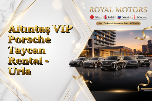 Altıntaş VIP Porsche Taycan Rental - Urla