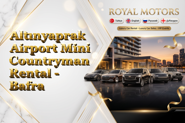 Altınyaprak Airport Mini Countryman Rental - Bafra