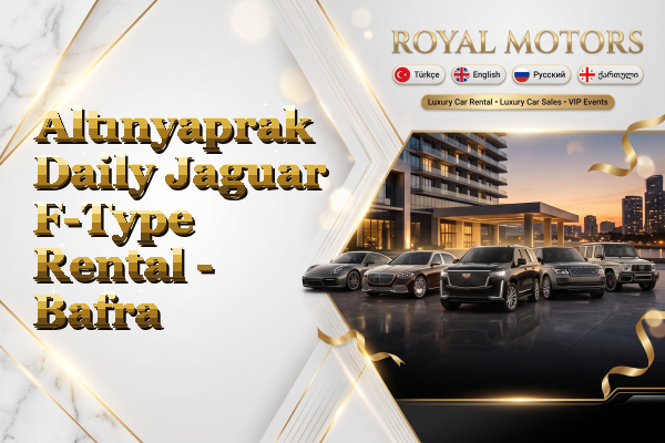 Altınyaprak Daily Jaguar F-Type Rental - Bafra