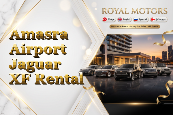 Amasra Airport Jaguar XF Rental