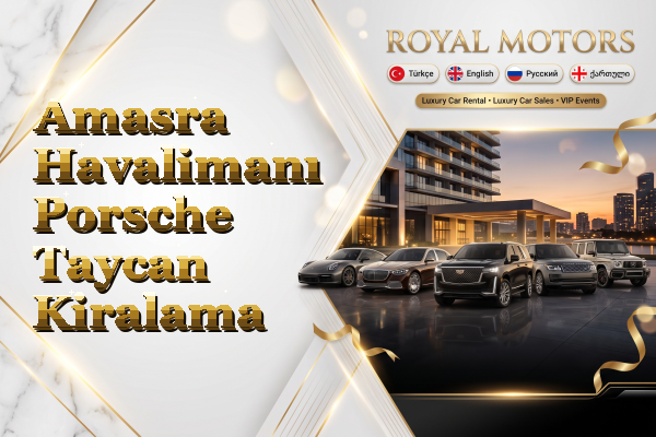 Amasra Havalimanı Porsche Taycan Kiralama