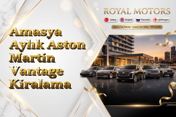 Amasya Aylık Aston Martin Vantage Kiralama