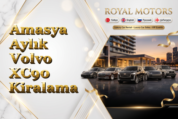 Amasya Aylık Volvo XC90 Kiralama