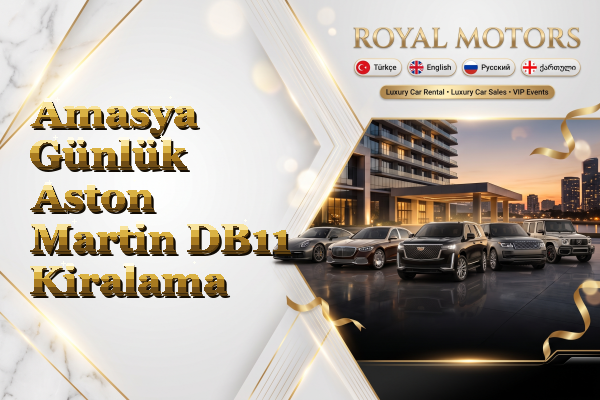 Amasya Günlük Aston Martin DB11 Kiralama