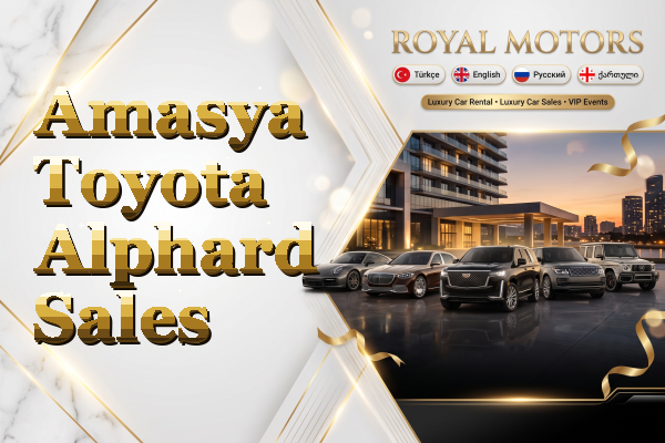 Amasya Toyota Alphard Sales