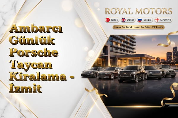 Ambarcı Günlük Porsche Taycan Kiralama - İzmit
