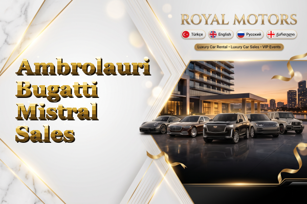 Ambrolauri Bugatti Mistral Sales