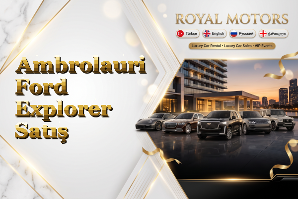 Ambrolauri Ford Explorer Satış
