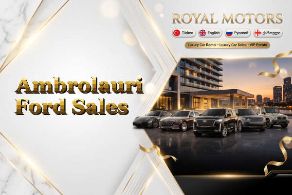 Ambrolauri Ford Sales