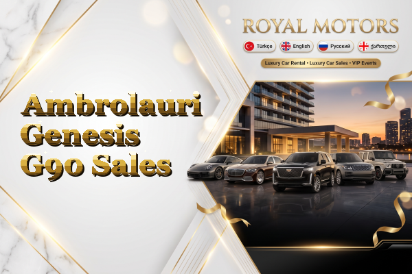 Ambrolauri Genesis G90 Sales