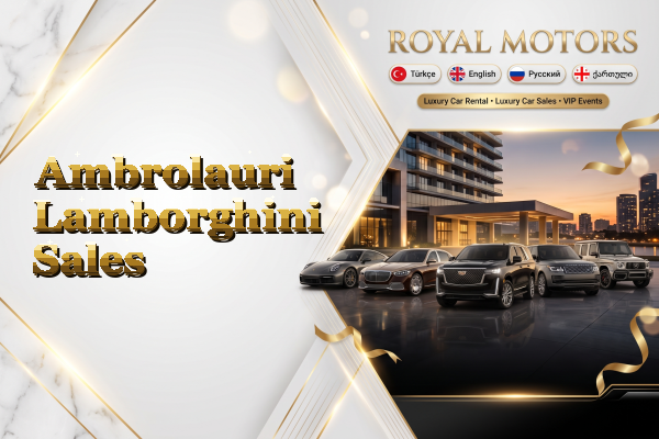 Ambrolauri Lamborghini Sales