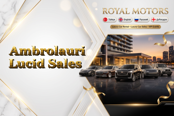 Ambrolauri Lucid Sales