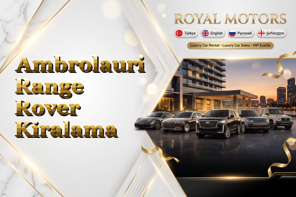 Ambrolauri Range Rover Kiralama
