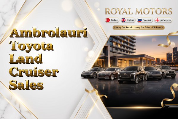 Ambrolauri Toyota Land Cruiser Sales