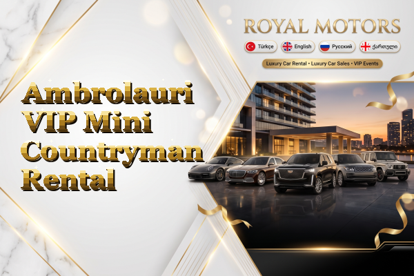 Ambrolauri VIP Mini Countryman Rental
