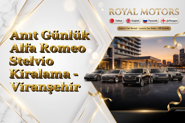 Anıt Günlük Alfa Romeo Stelvio Kiralama - Viranşehir