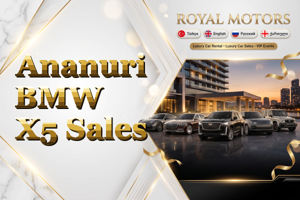 Ananuri BMW X5 Sales