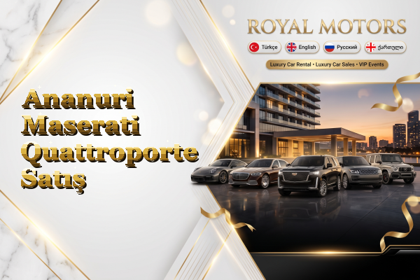 Ananuri Maserati Quattroporte Satış