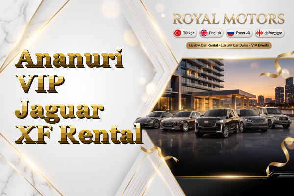 Ananuri VIP Jaguar XF Rental