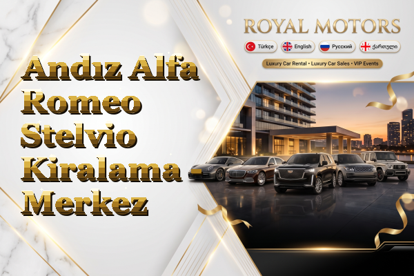 Andız Alfa Romeo Stelvio Kiralama - Merkez