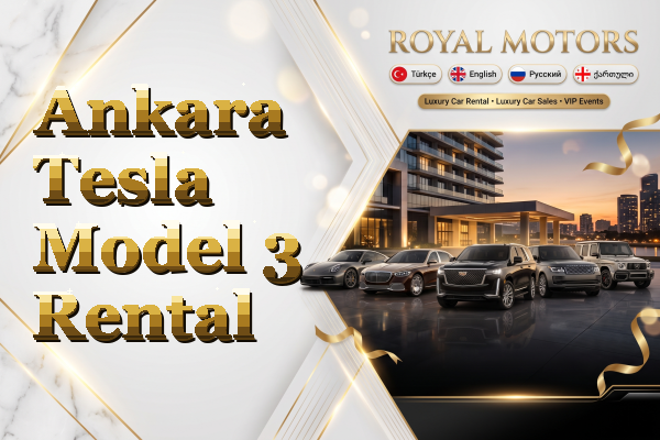 Ankara Tesla Model 3 Rental