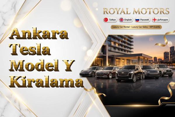 Ankara Tesla Model Y Kiralama