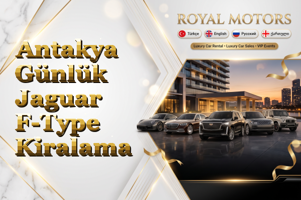 Antakya Günlük Jaguar F-Type Kiralama