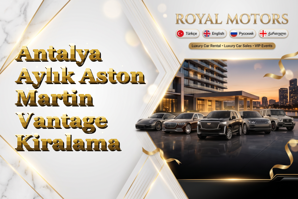 Antalya Aylık Aston Martin Vantage Kiralama