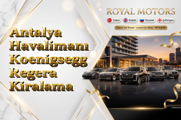 Antalya Havalimanı Koenigsegg Regera Kiralama