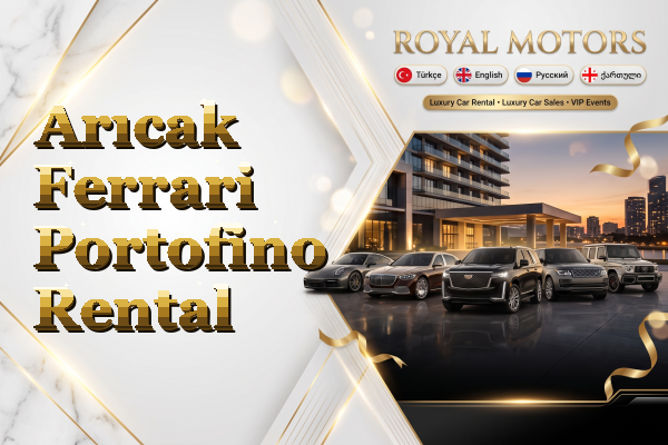 Arıcak Ferrari Portofino Rental
