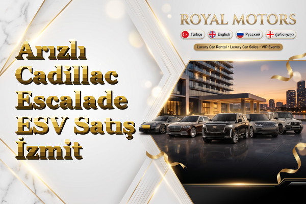Arızlı Cadillac Escalade ESV Satış - İzmit