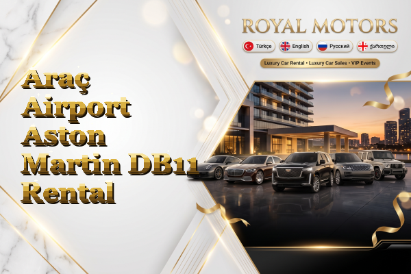 Araç Airport Aston Martin DB11 Rental