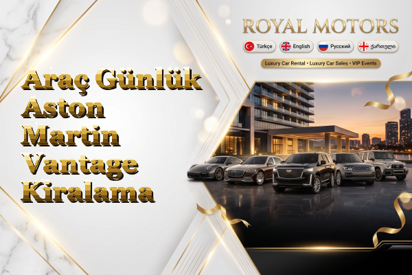 Araç Günlük Aston Martin Vantage Kiralama