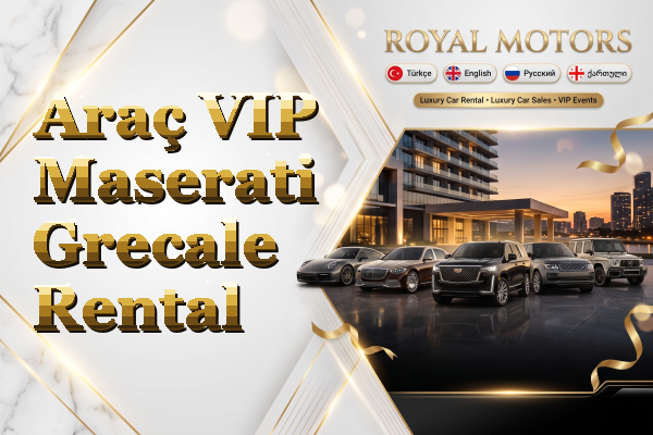 Araç VIP Maserati Grecale Rental