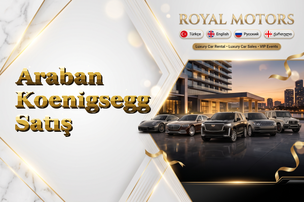 Araban Koenigsegg Satış