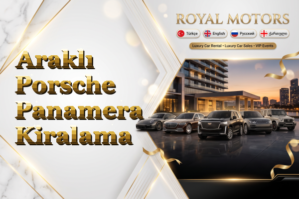 Araklı Porsche Panamera Kiralama