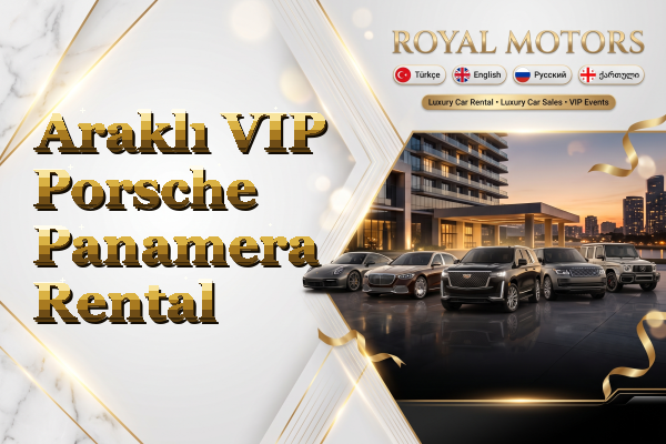 Araklı VIP Porsche Panamera Rental